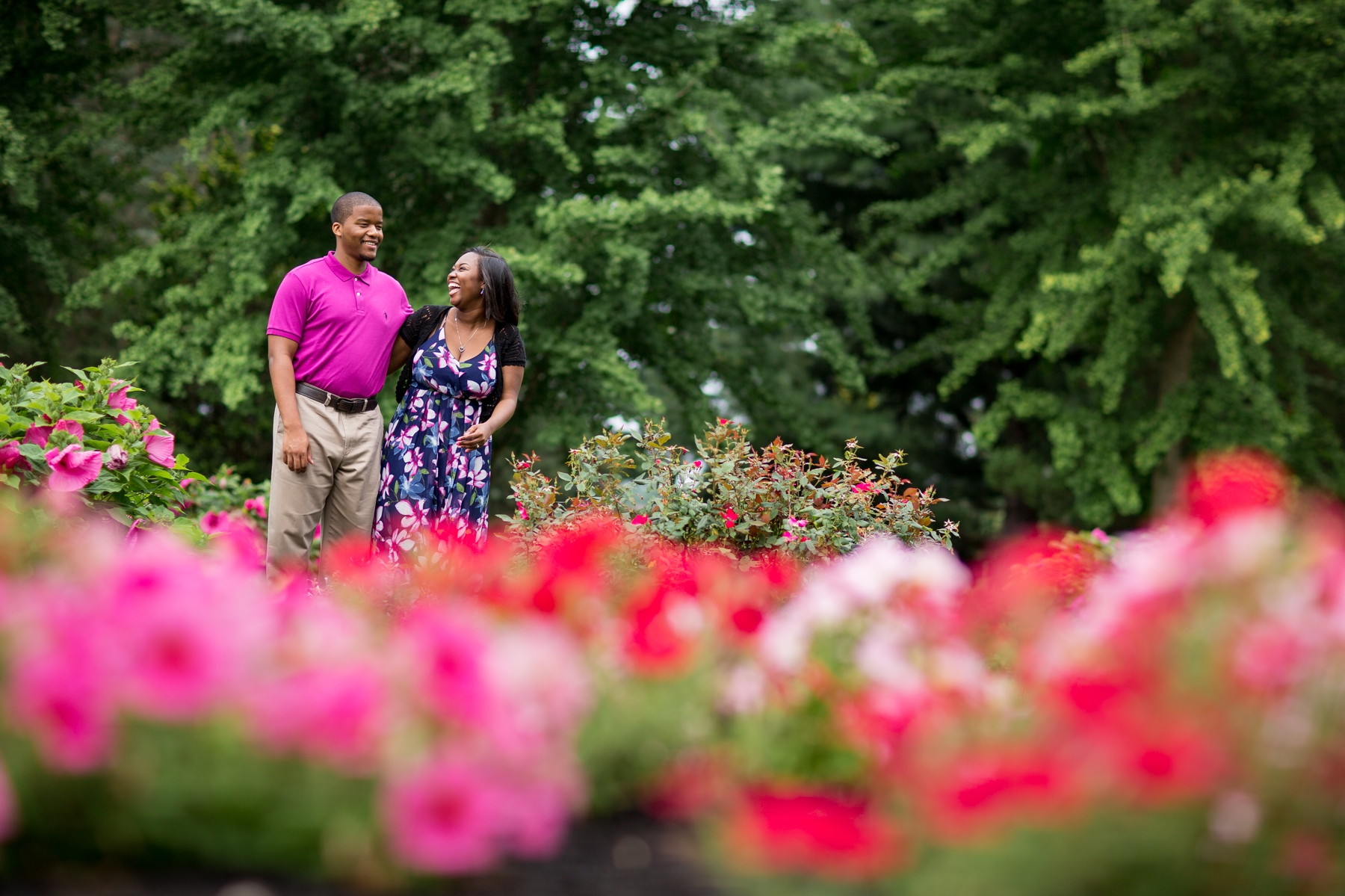 James and Kelsey Engagement at Masonic Village Elizabethtown